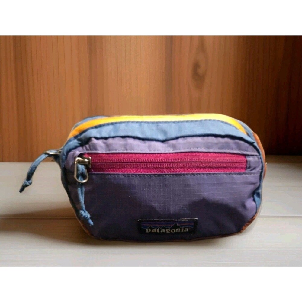 Patagonia Ultralight Black Hole Mini Hip Pack Fanny 1L Patchwork
